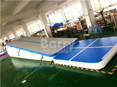 Factory Price High Quality Hand Made Cheap Soft Landing Ramp Mat Tumble Track Inflatable Air Incline For Gymnastics Training BY-AT-121